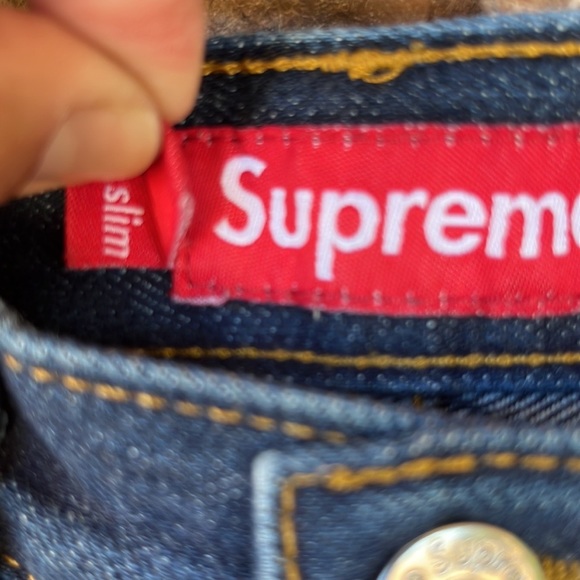 Supreme men’s button fly jeans / 30 slim - Picture 10 of 16